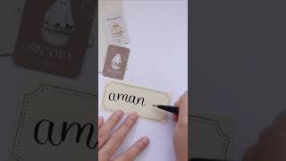 pen pal with me calligraphy hand lettering 🍂 #penpal #aesthetic #scrapbooking #journal #stationery