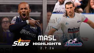 Tacoma Stars vs. St. Louis Ambush - 2.7.26 - MASL Highlights 25/26