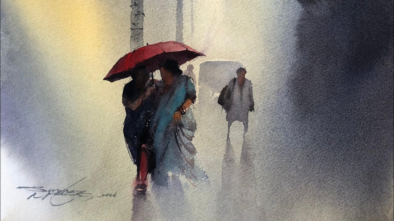 Mastering Soft Edges & Moody Light in Watercolor.