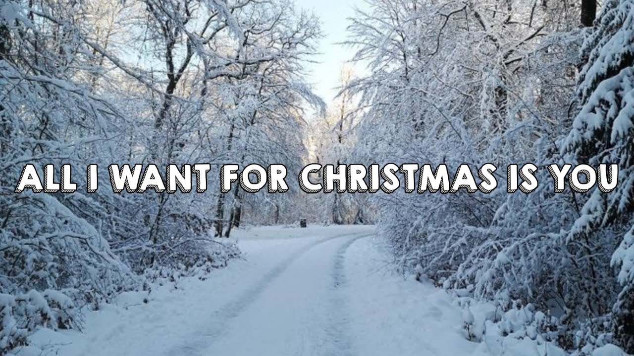 Mariah Carey - All I Want For Christmas Is You (Lyrics) - YouTube