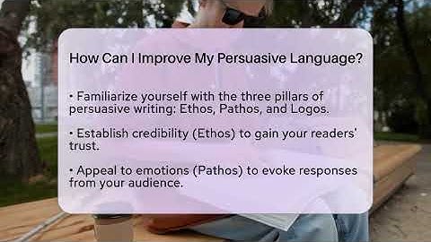 How Can I Improve My Persuasive Language? - The Language Library