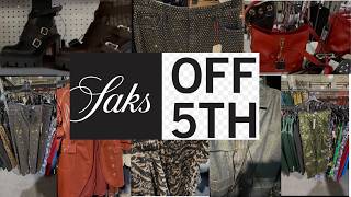 Saks Off 5th *Shop With Me* Designer clothes and shoes *Woodbury Commons Outlet