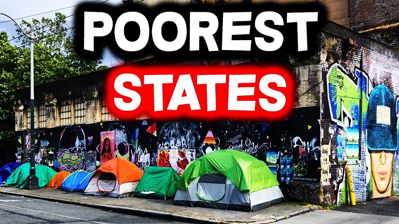 Top 10 Poorest States In America YouTube Top 10 poorest states in america youtube