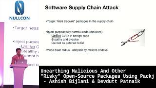 Unearthing Malicious And Risky OpenSource Packages Using Packj by Ashish Bijlani Devdutt Patnaik