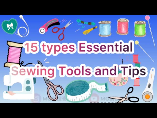 15 Essential Sewing Supplies - Do It Yourself Skills