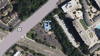 Armed man in custody after barricading himself in Fairfax County IHOP