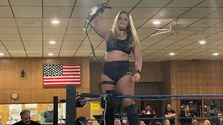 Sierra Entrance River City Championship Wrestling RCCW La Crosse WI 1-20-23 Flyleaf I m So Sick
