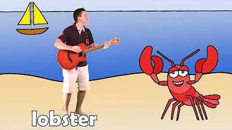 Let's Go To The Beach | Learn Sea Animals