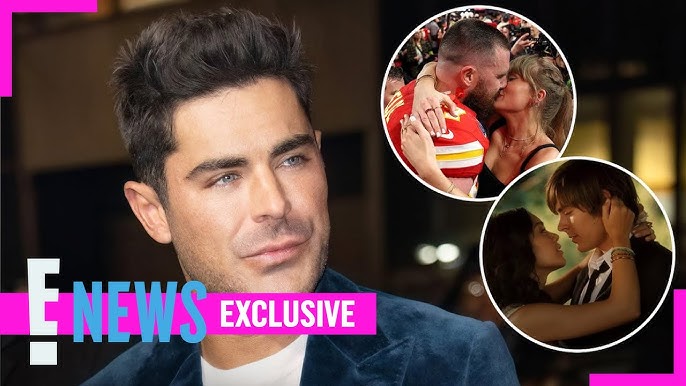 Zac Efron Loves Those Taylor Swift Travis Kelce Comparisons To High School Musical E News