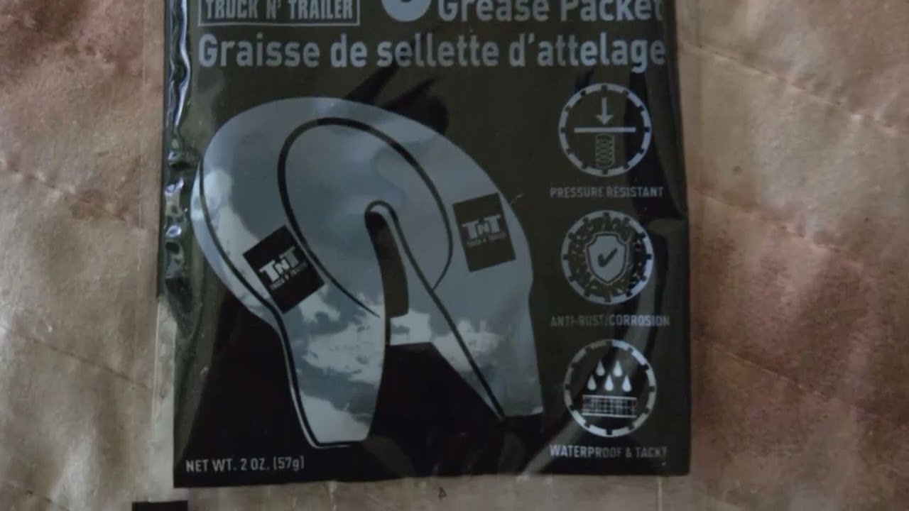 Easiest Way to Grease a 5th Wheel? 🚛 Dynatex Packet Review