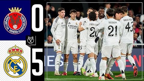 HIGHLIGHTS | Deportiva Minera 0-5 Real Madrid | Copa del Rey 2024/25