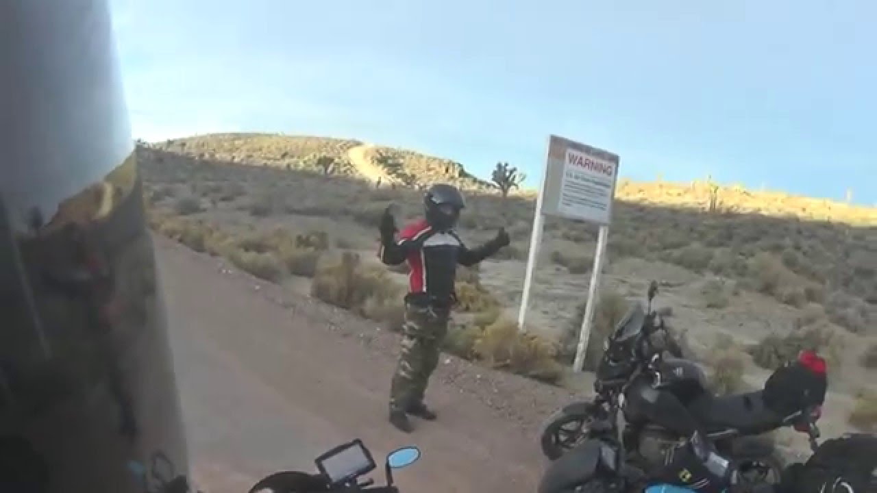 AREA 51! FRONT GATE - CROSSING THE LINE WITHOUT GETTING ARRESTED!!!