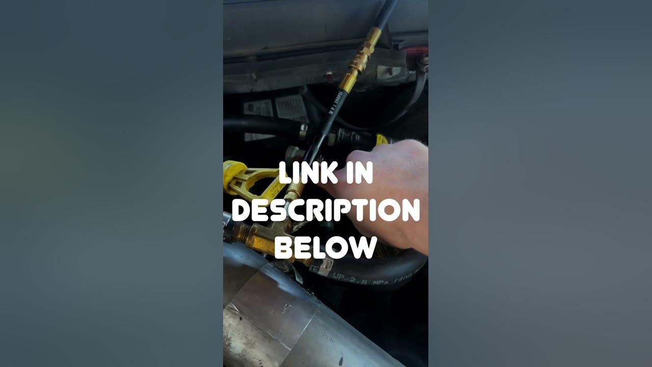 How to test fuel pressure on ford 6 7l powerstroke shorts youtube