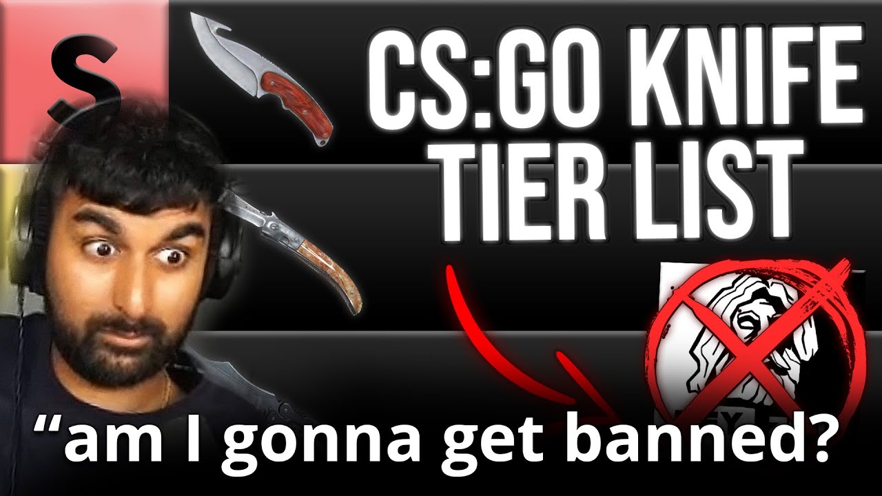 Launders REACTS to ''ONLY GOOD CS:GO KNIFE TIER LIST