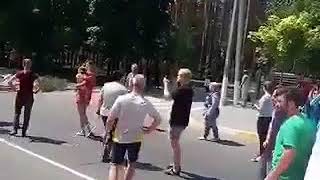 Под Киевом устроили масштабный протест и перекрыли трассу, 13.07.2018