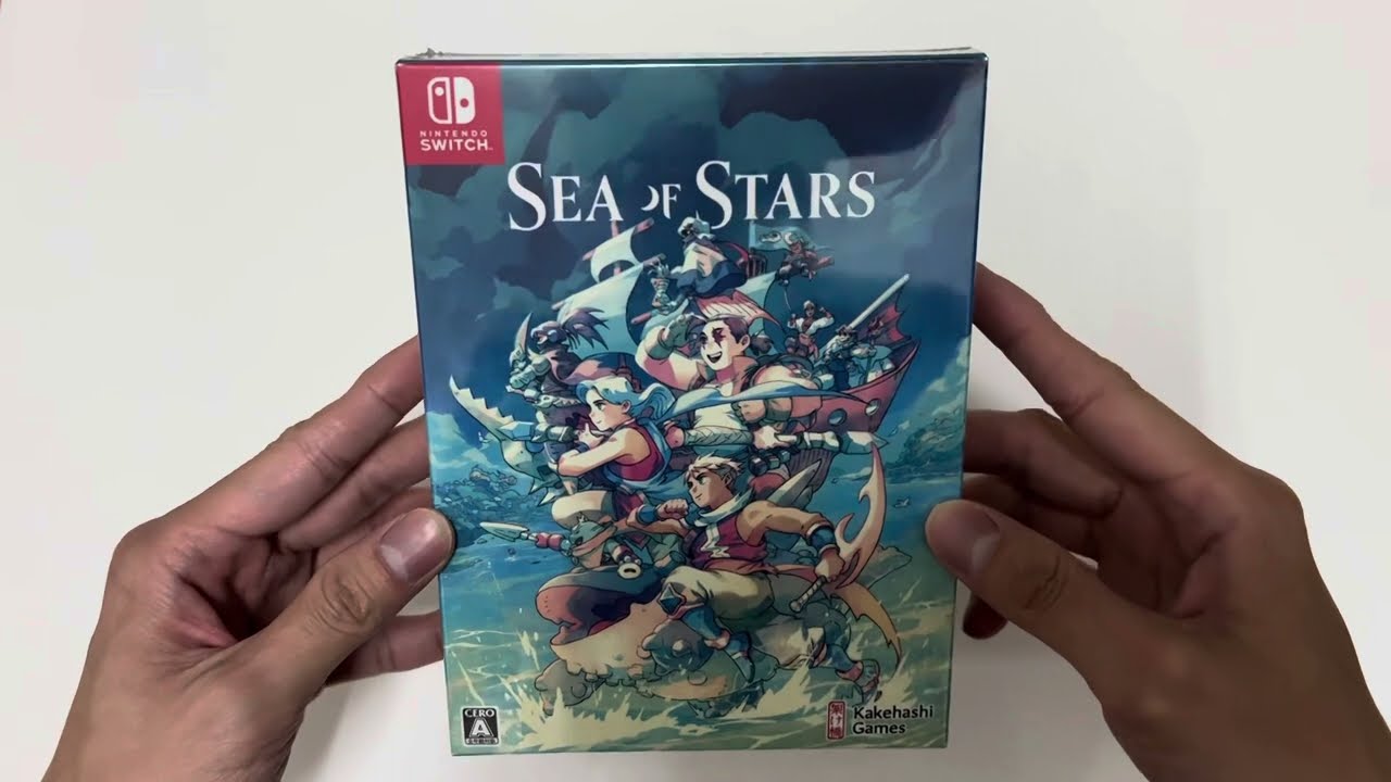 Sea of Stars Nintendo Switch Unboxing 