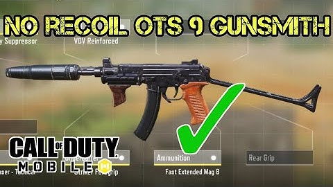 Best No Recoil OTs 9 Gunsmith & Gameplay in COD Mobile | Call of Duty Mobile