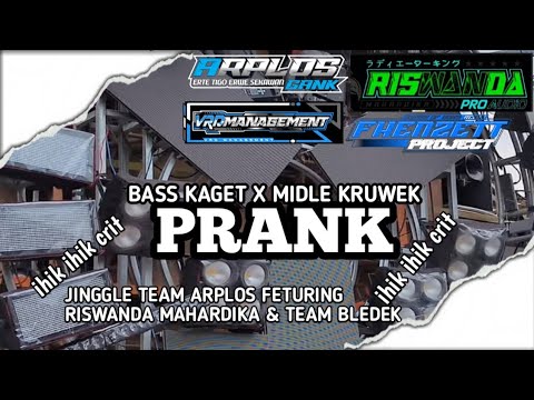 DJ PRANK IHIK IHIK CRIT | JINGGLE ARPLOS GANK FEATURING RISWANDA MAHARDIKA PRO AUDIO MALANG 