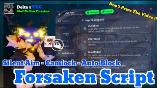 [Forsaken] Script Forsaken Update - Camlock Bypass, Dusekkar Silent Aim,... | SLK GAMING #roblox