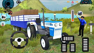 Real Tractor Games 2026 - Swaraaj 4x4 Cargo Transport Tractor Driving Games - Android GamePlay screenshot 2