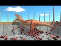 Fight Above GIANT ANTS Lair on a SPIKED BUILDING - Animal Revolt Battle Simulator