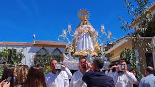 Domingo de Resurrección en Moclinejo. Vuelta a la Plaza de España.