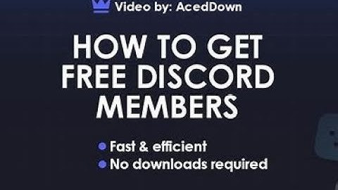 How to get FREE Discord members, Discord auth bot UNLIMITED members