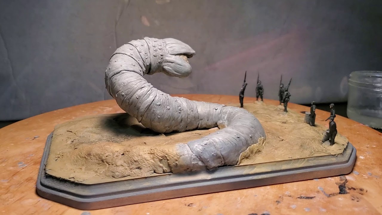 DUNE Sandworm In Sculpey YouTube DUNE Sandworm In Sculpey YouTube