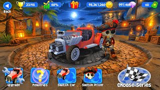 RED FIRE GRIM ROD MAX POWER!! CHAMPIONSHIPS RACE 100 HP + MCSKELLY | BEACH BUGGY RACING (4K 60 FPS) screenshot 5