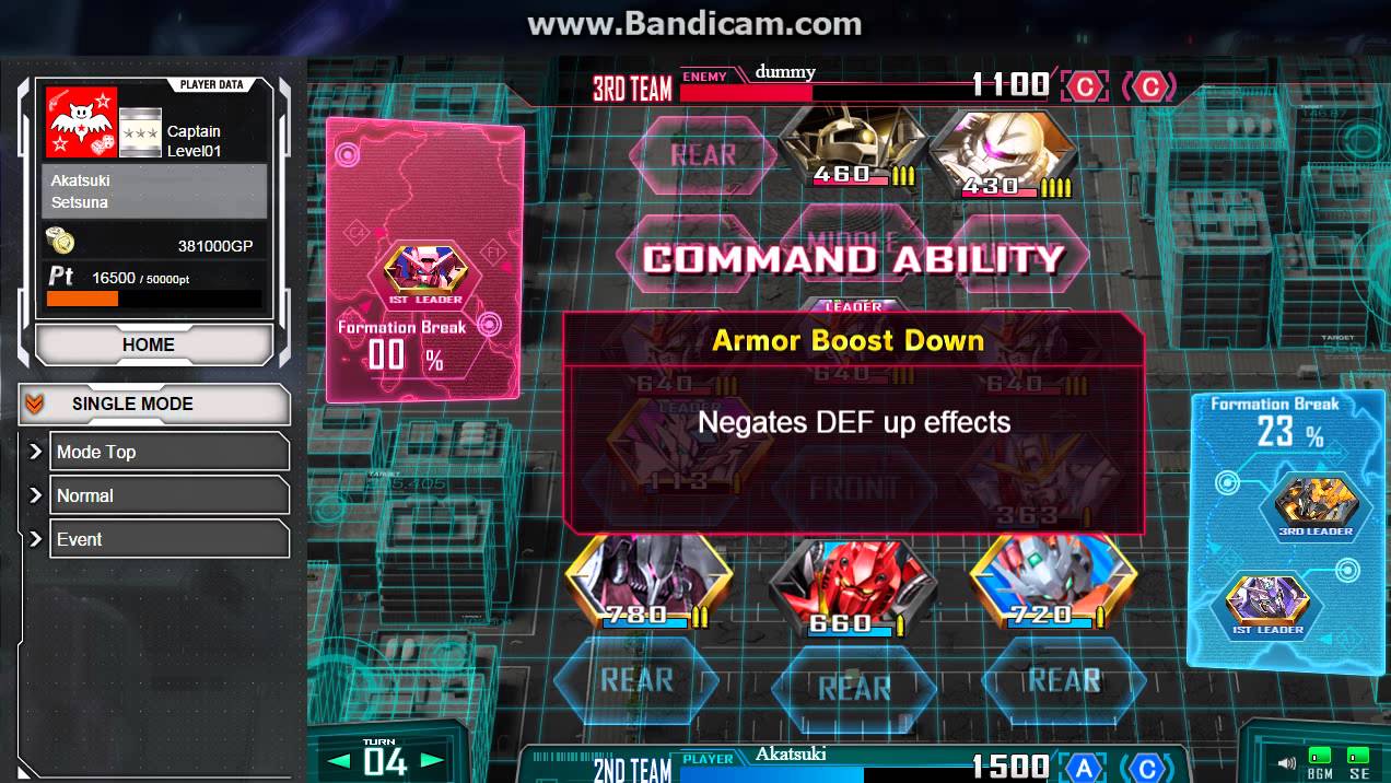 Gundam Duel Company Area 7 Stage 2