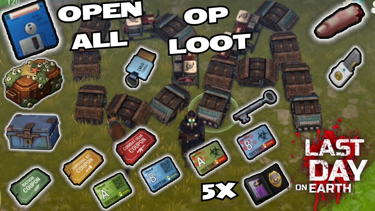 EVERY LDOE PLAYER LIVE FOR THIS MOMENTS-OP LOOT-OPEN ALL THE BEST CRATES Last Day on Earth survival