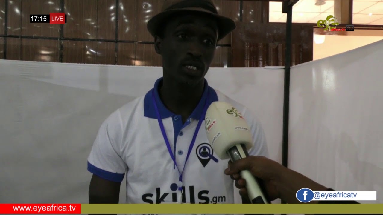 OUSMAN FAAL CEO OF FAALEN TECHNOLOGIES AT THE ITAG, ICT EXPO 2020