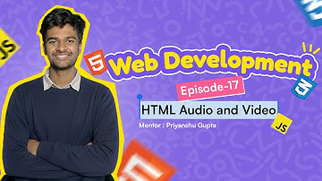 Episode-17 HTML Audio & Video | Easy Tutorial for Kids | Coding for Kids Nepal
