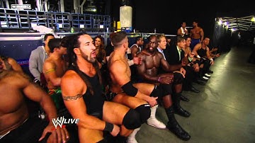 Raw - WWE COO Triple H fires The Miz and R-Truth