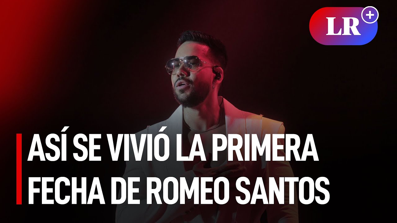 Así se vivió el concierto de Romeo Santos en el estadio Nacional LR