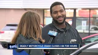Drivers Stuck On I-94 Desperate For Gas, Bathroom