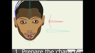 5 Steps,  Face Animation (Moho Studio)