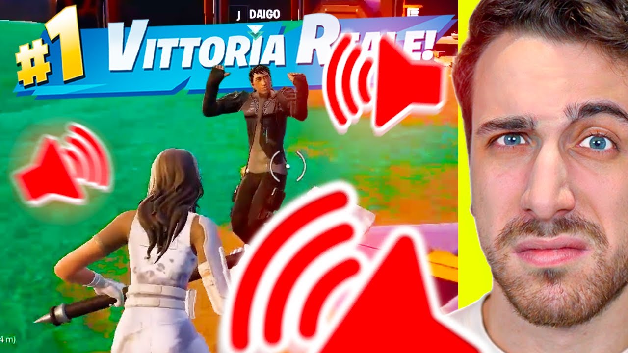 Gioco TUTTA la Partita con un BUG AUDIO e VINCO! *IMPAZZISCO* Stagione 4 Capitolo 6 Fortnite ITA!