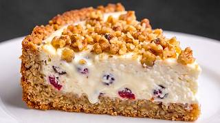 Der cremigste Haferkuchen mit Zitrone | Ohne Mehl & Ohne Zucker screenshot 1