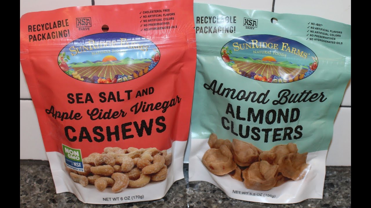 SunRidge Farms Sea Salt & Apple Cider Vinegar Cashews and Almond