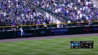 Bellinger Gets Called Out On His Homer After Passing Turner On The Bases!