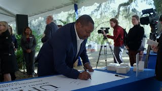 UF Health Urgent Care Center – Eastside Commemorative Signing
