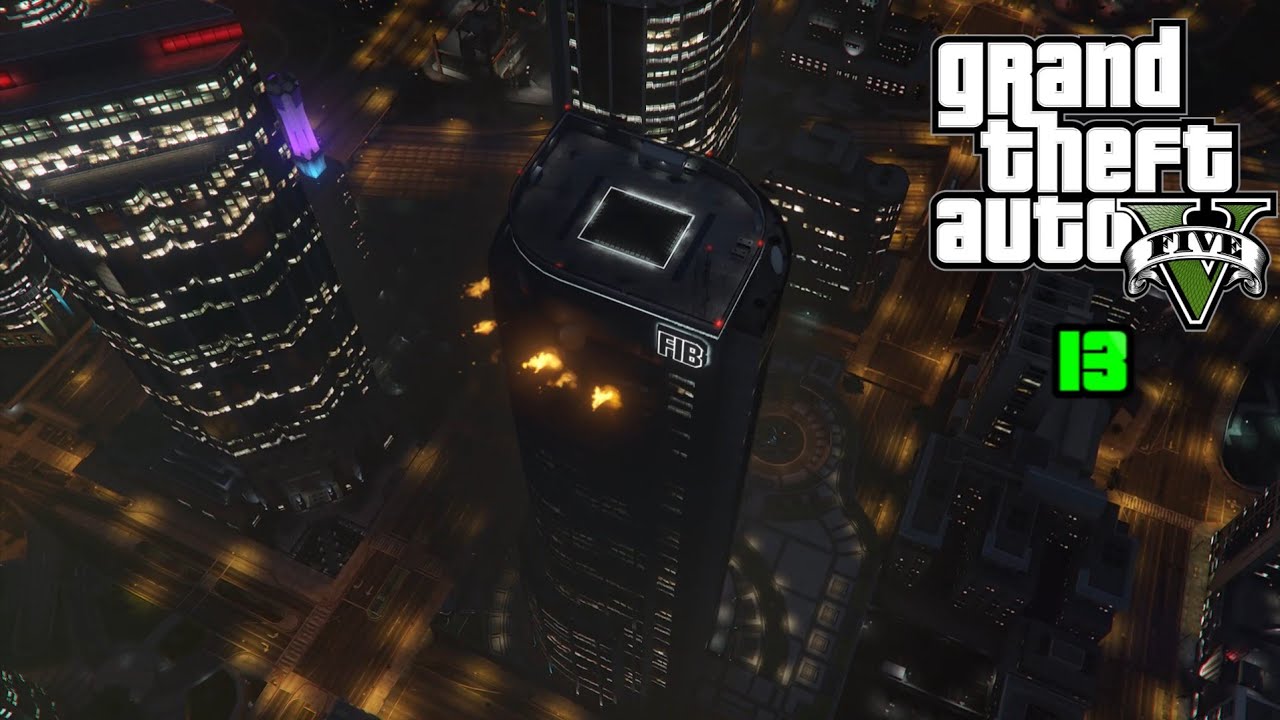 GTA 5 Enhanced Walkthrough 13 (The Bureau Raid)