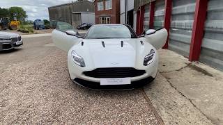 Match Highlights 2017 Aston Martin DB11 5.2 V12 Auto (s/s) 2dr in Morning Frost Pearl with over £30k of options!