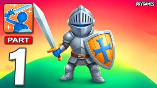 Big Battle 3D - Gameplay Walkthrough Part 1 - Build & Conquer Army (Android, iOS) screenshot 1