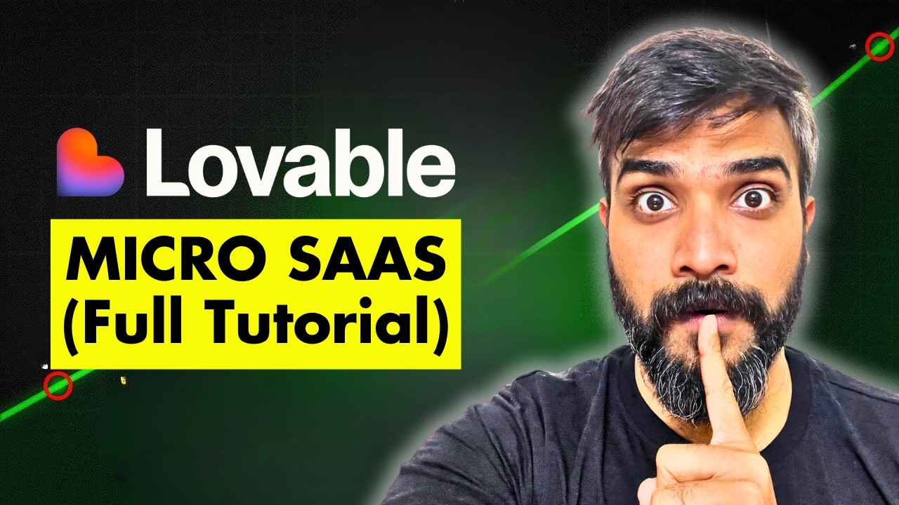 Build a Micro SaaS with Lovable (Free Course)