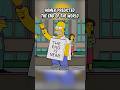 Homer predicted the end of the world