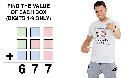 Find the missing numbers (1-9)