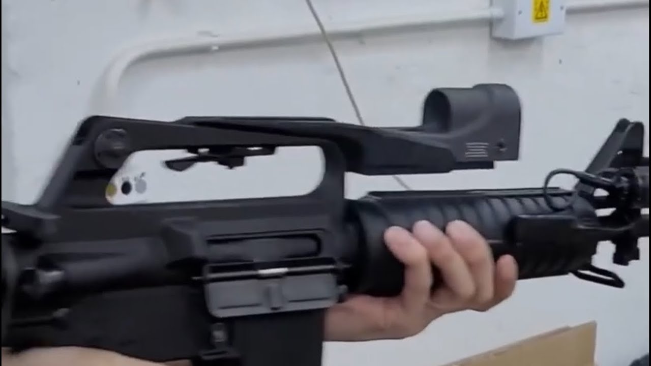 Gooseneck - Colt M16 M4 CARRY HANDLE MOUNT - YouTube