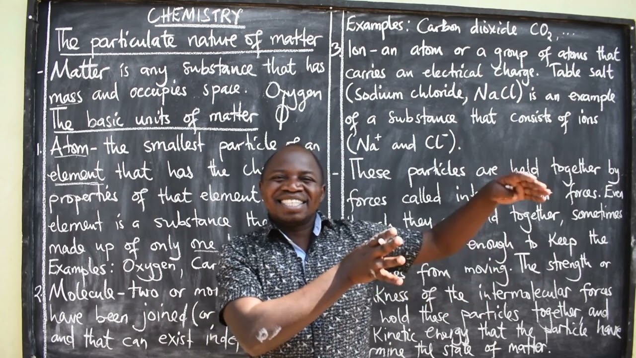 CHEM- PARTICULATE NATURE OF MATTER PART 1